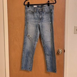 Gap Distressed Sexy Boyfriend Jean